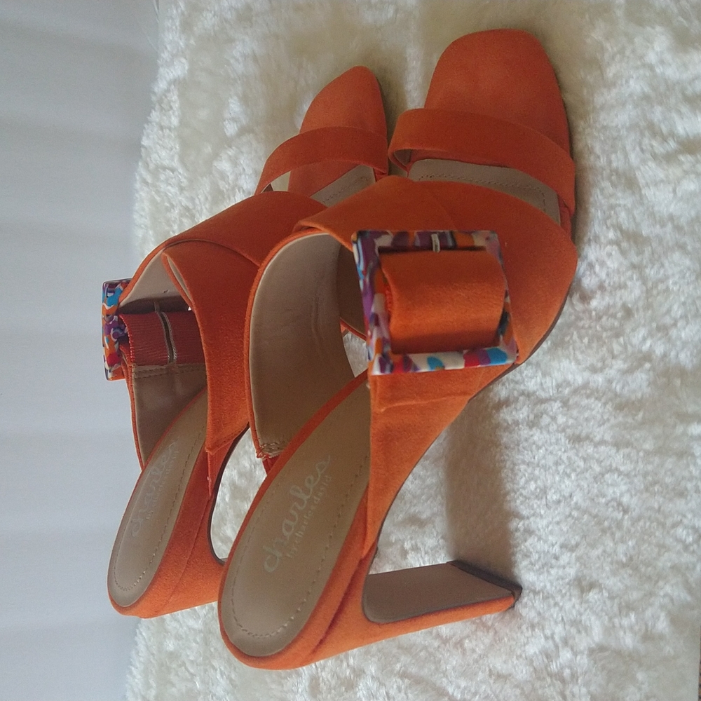 Charles by Charles David Mango Suede Heels
